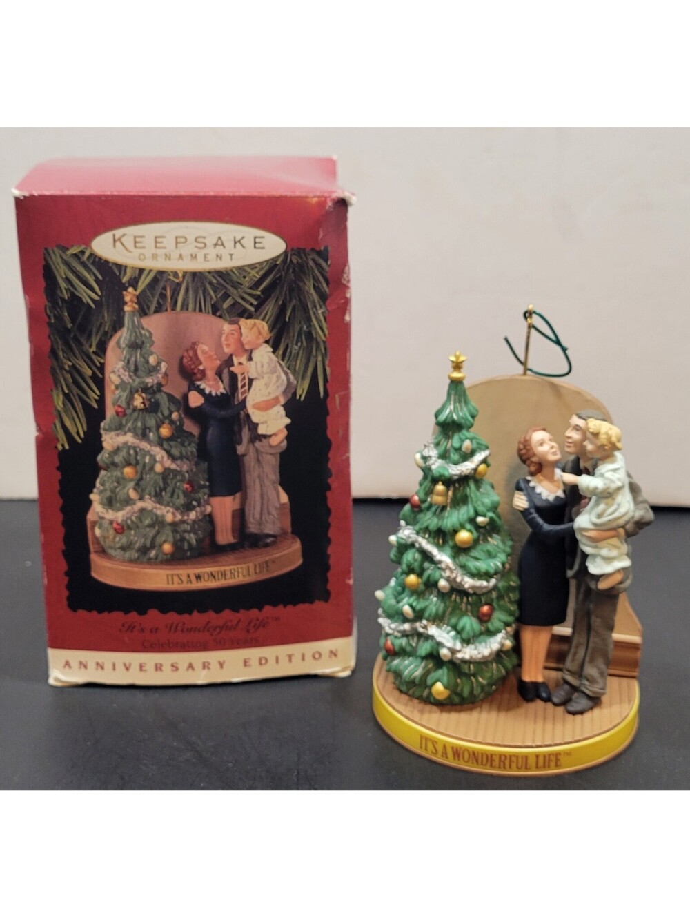 1996 Hallmark Keepsake It's A Wonderful Life Celebrating 50 Years Ornament